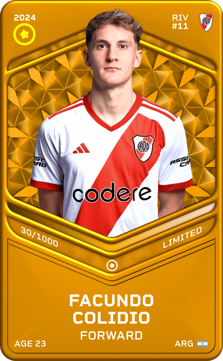 Facundo Colidio 2024-25 • Limited 30/1000