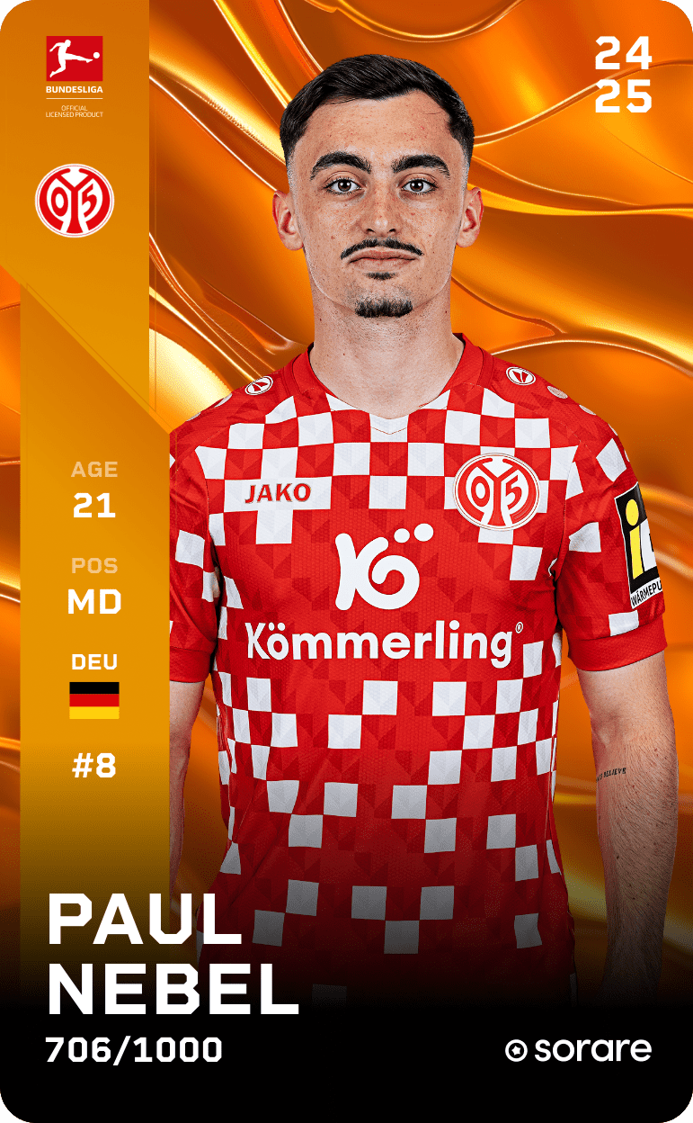 Paul Nebel 2024-25 • Limited 706/1000