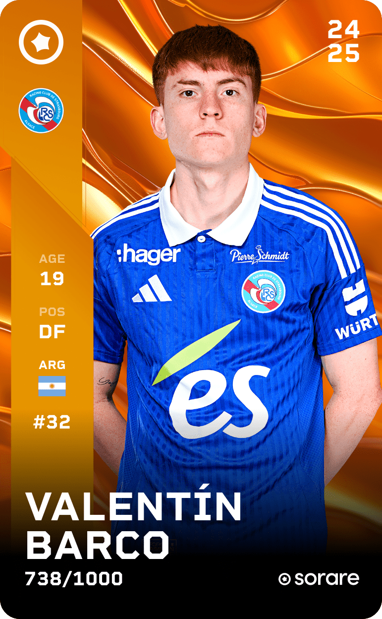 Valentín Barco 2024-25 • Limited 738/1000