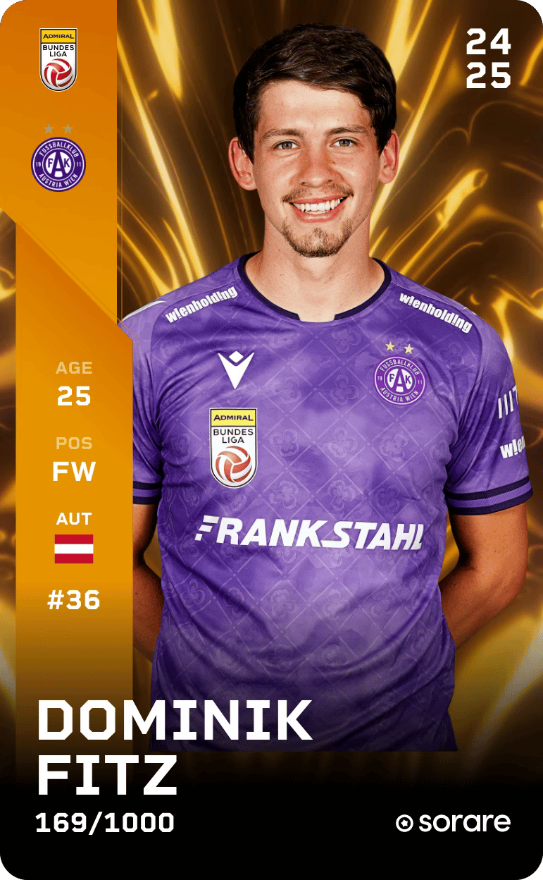 Dominik Fitz 2024-25 • Limited 169/1000
