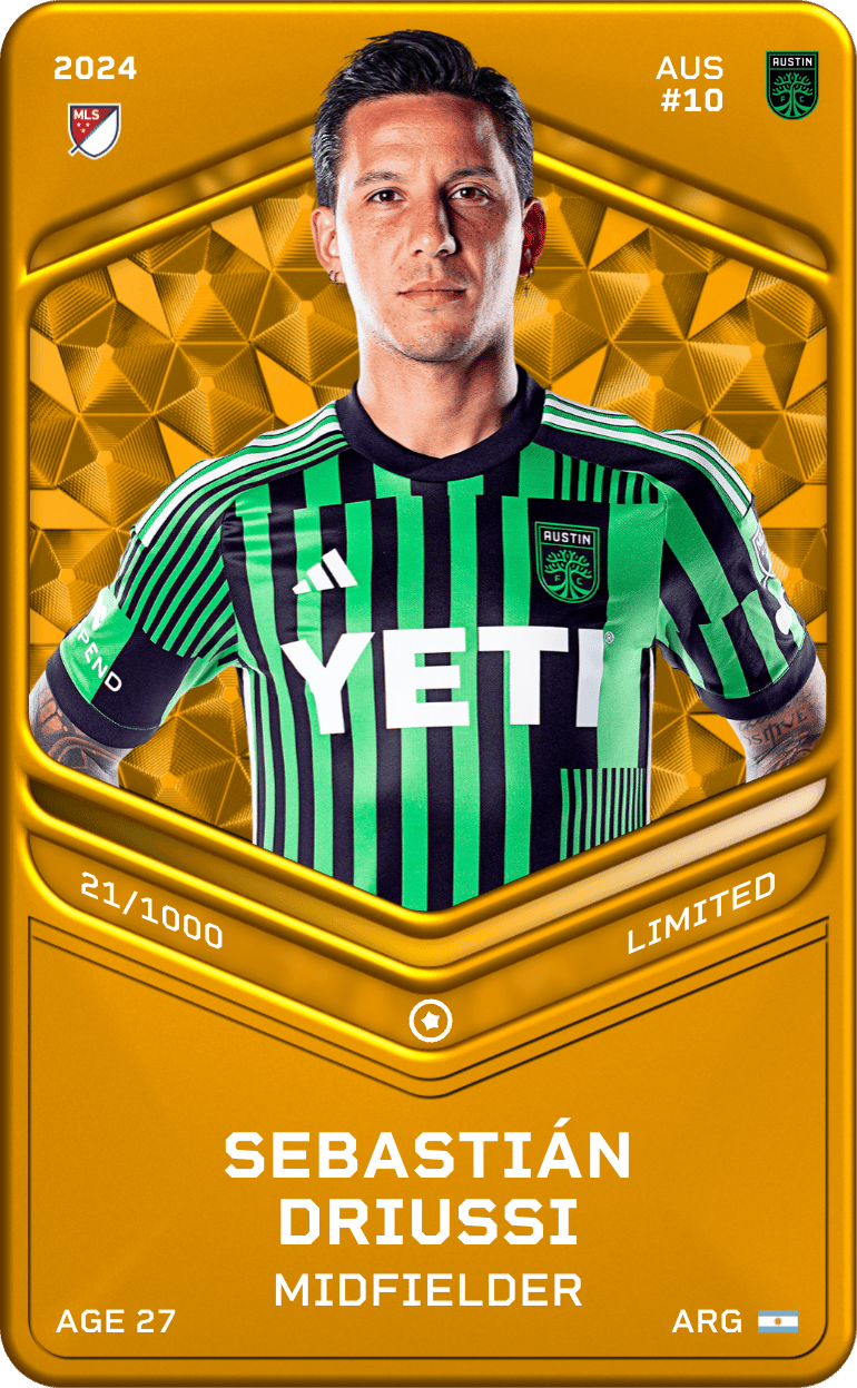 Sebastián Driussi 2024-25 • Limited 21/1000
