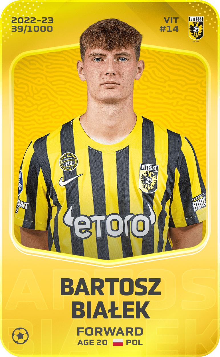 Bartosz Białek 2022-23 • Limited 39/1000
