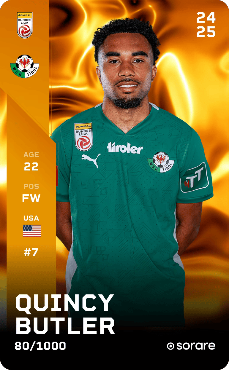 Quincy Butler 2024-25 • Limited 80/1000