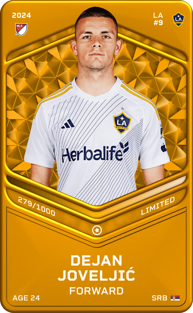Dejan Joveljić 2024-25 • Limited 279/1000