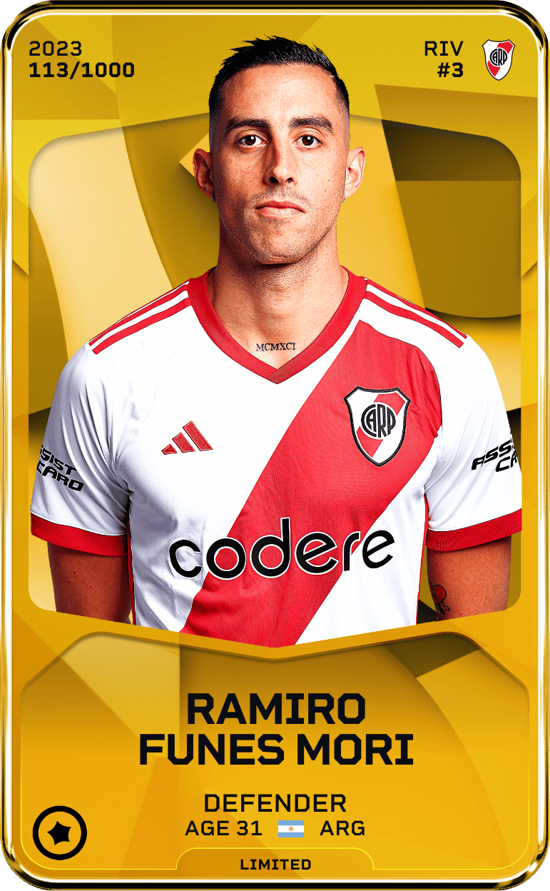 Ramiro Funes Mori 2023-24 • Limited 113/1000