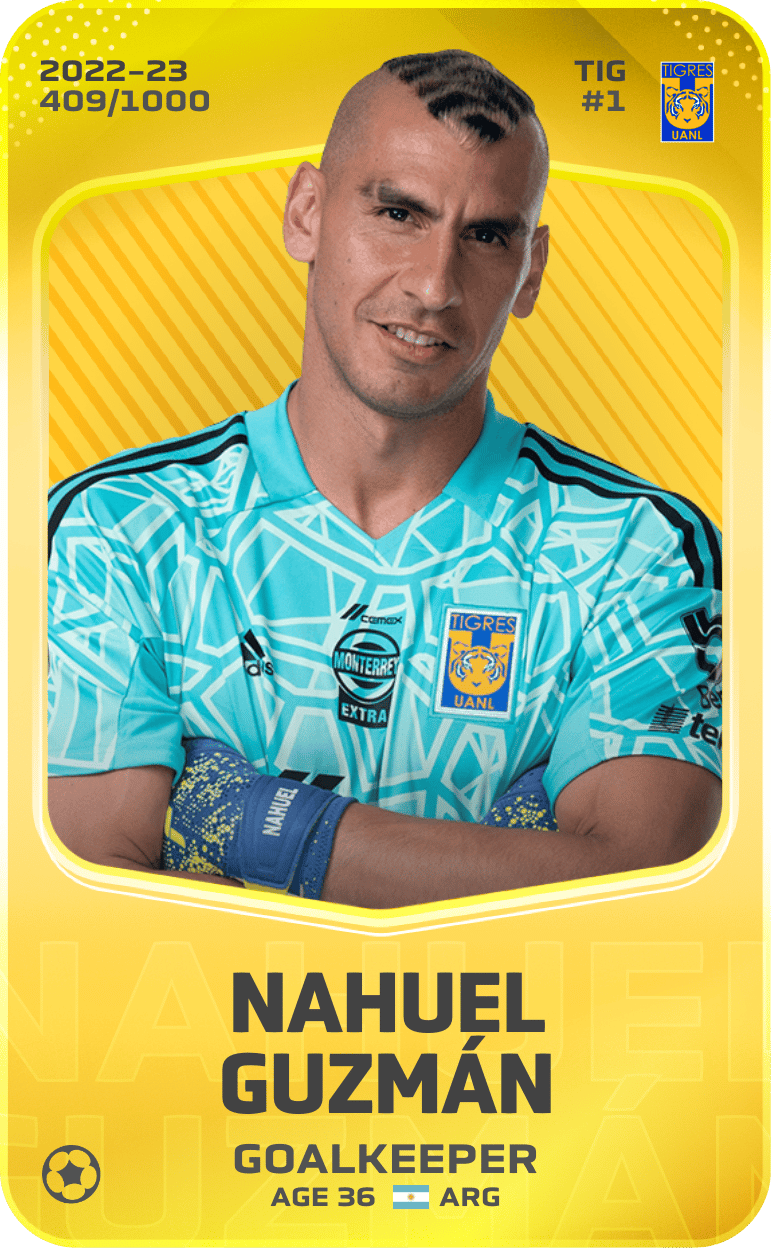 Nahuel Guzmán 2022-23 • Limited 409/1000