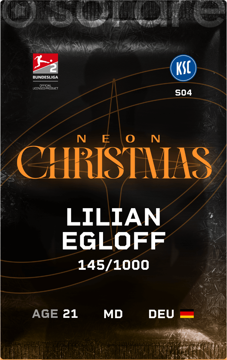 Lilian Egloff 2024-25 • Limited 145/1000