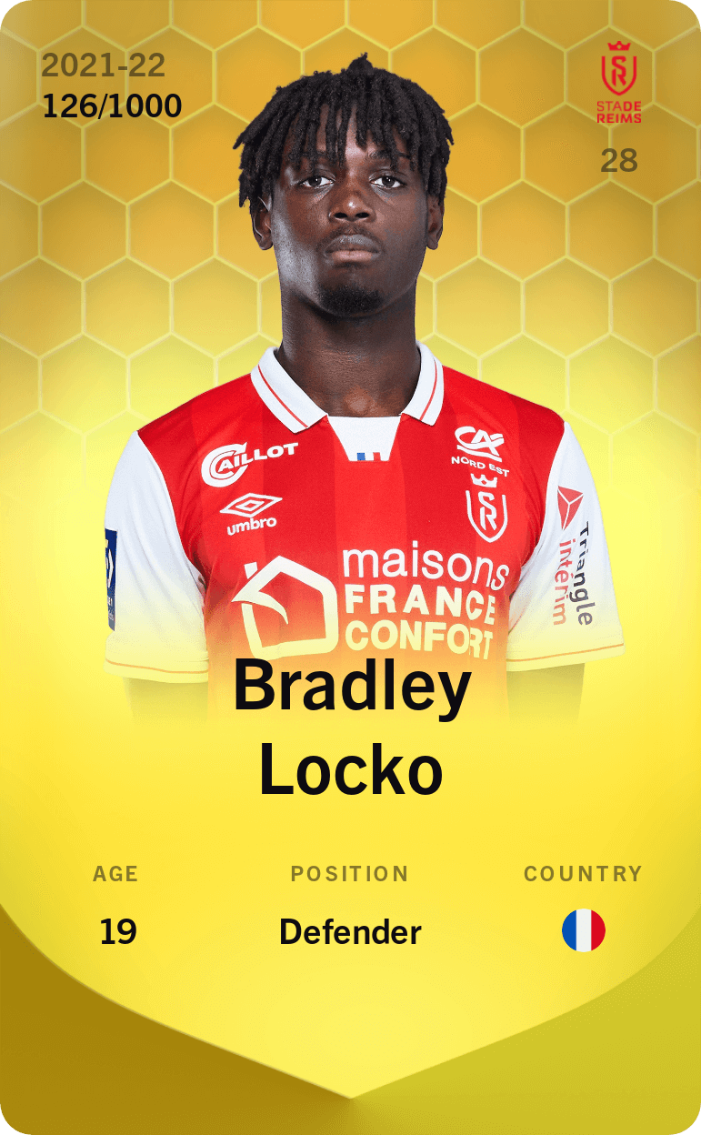 Bradley Locko 2021-22 • Limited 126/1000