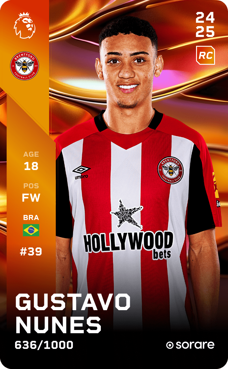 Gustavo Nunes 2024-25 • Limited 636/1000