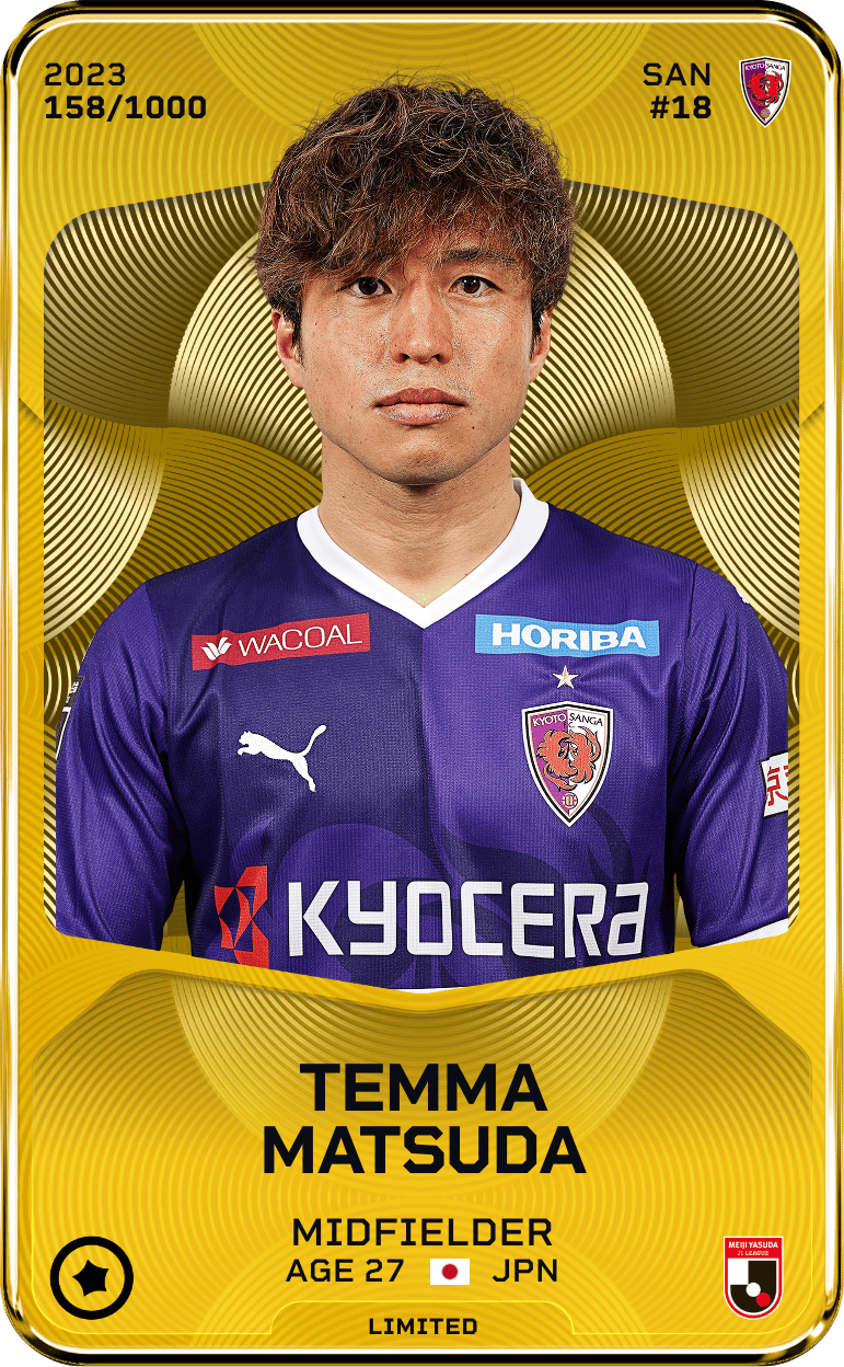 Temma Matsuda 2023-24 • Limited 158/1000
