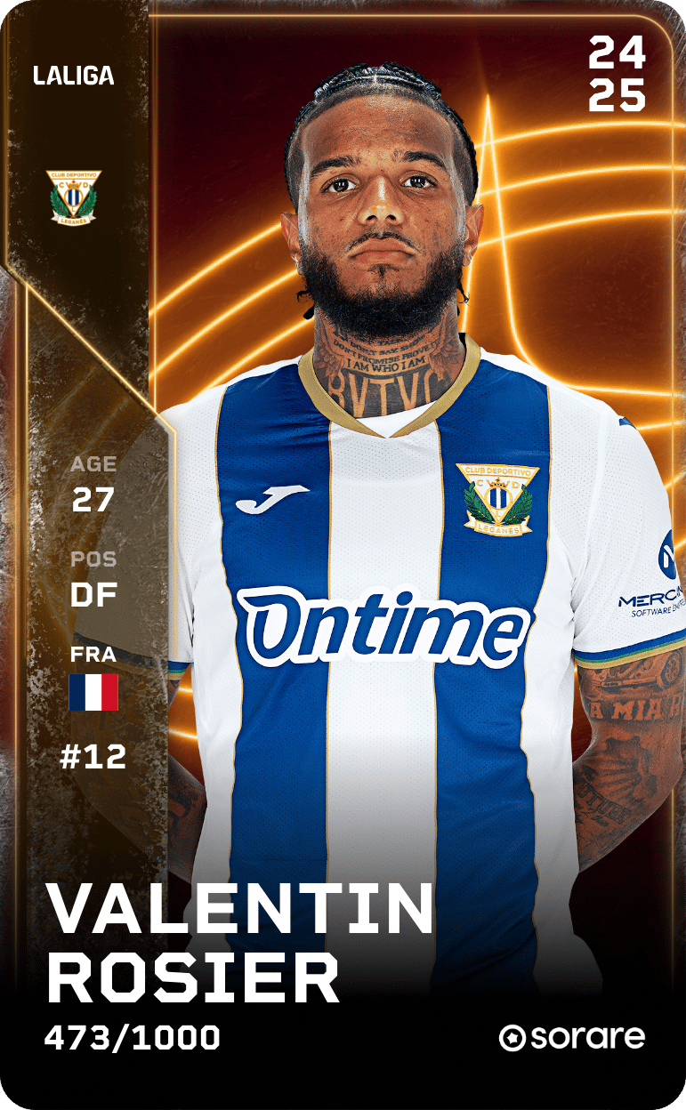 Valentin Rosier 2024-25 • Limited 473/1000