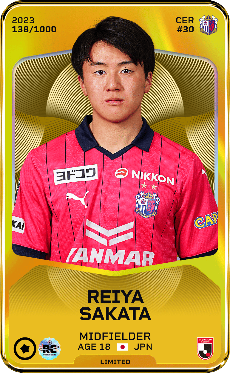 Reiya Sakata 2023-24 • Limited 138/1000