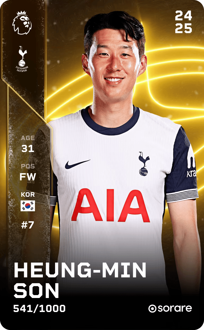Heung-min Son 2024-25 • Limited 541/1000