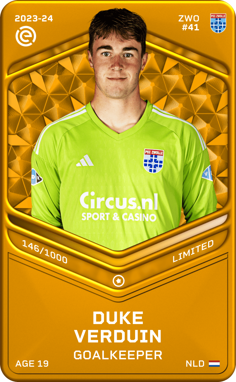Duke Verduin 2023-24 • Limited 146/1000