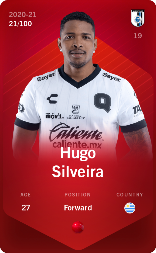 Sorare - Sorare Official - Hugo Silveira 2020-21 • Rare 21/100 - NFT # 83344559083011463078613793011837933580753616822243019768935371459159544831413