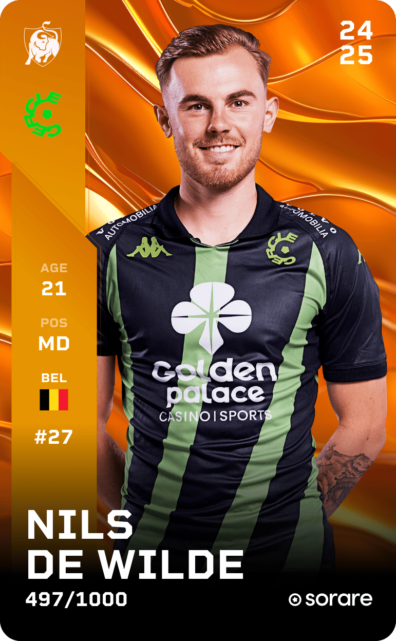 Nils De Wilde 2024-25 • Limited 497/1000