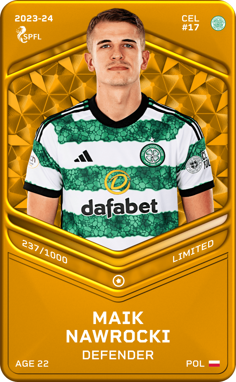 Maik Nawrocki 2023-24 • Limited 237/1000