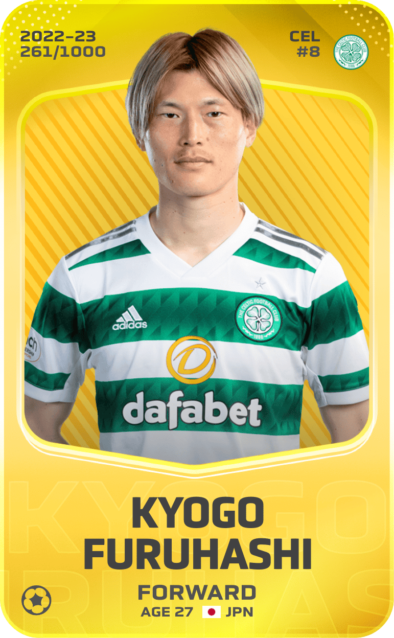 Kyogo Furuhashi 2022-23 • Limited 261/1000