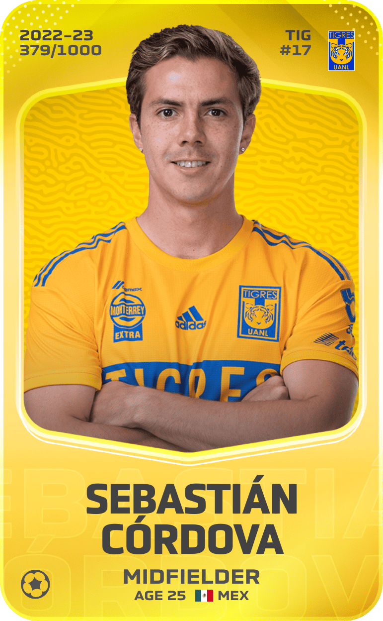 Sebastián Córdova 2022-23 • Limited 379/1000