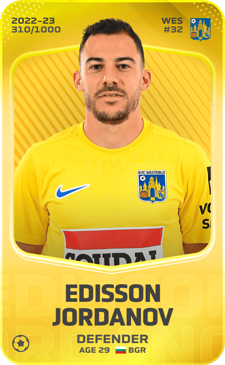 Edisson Jordanov 2022-23 • Limited 310/1000