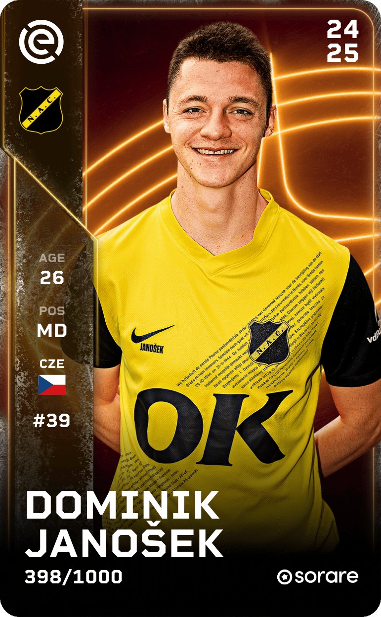 Dominik Janošek 2024-25 • Limited 398/1000