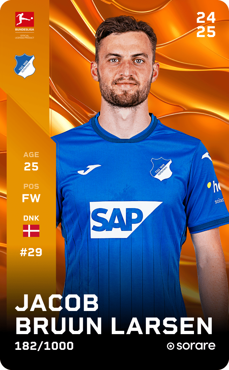 Jacob Bruun Larsen 2024-25 • Limited 182/1000