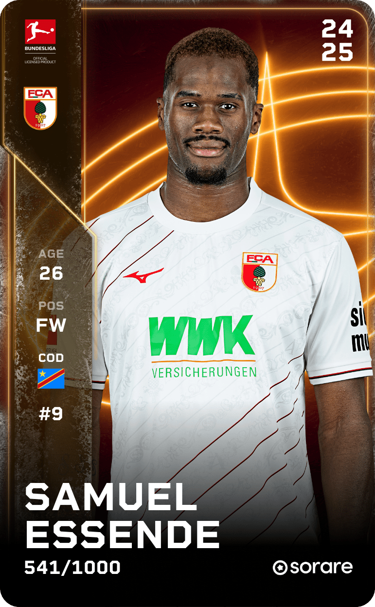 Samuel Essende 2024-25 • Limited 541/1000