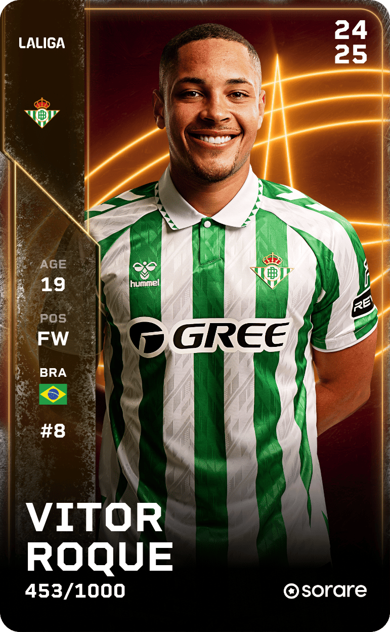 Vitor Roque 2024-25 • Limited 453/1000