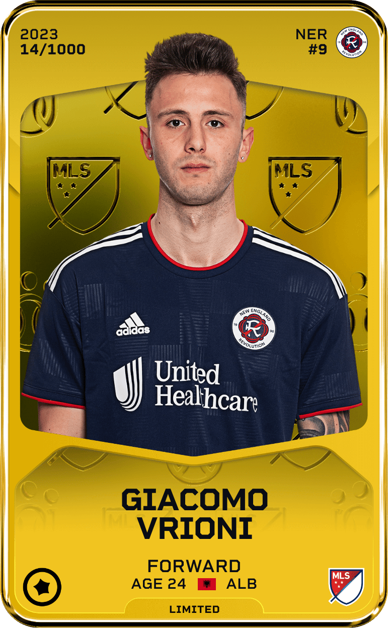 Giacomo Vrioni 2023-24 • Limited 14/1000