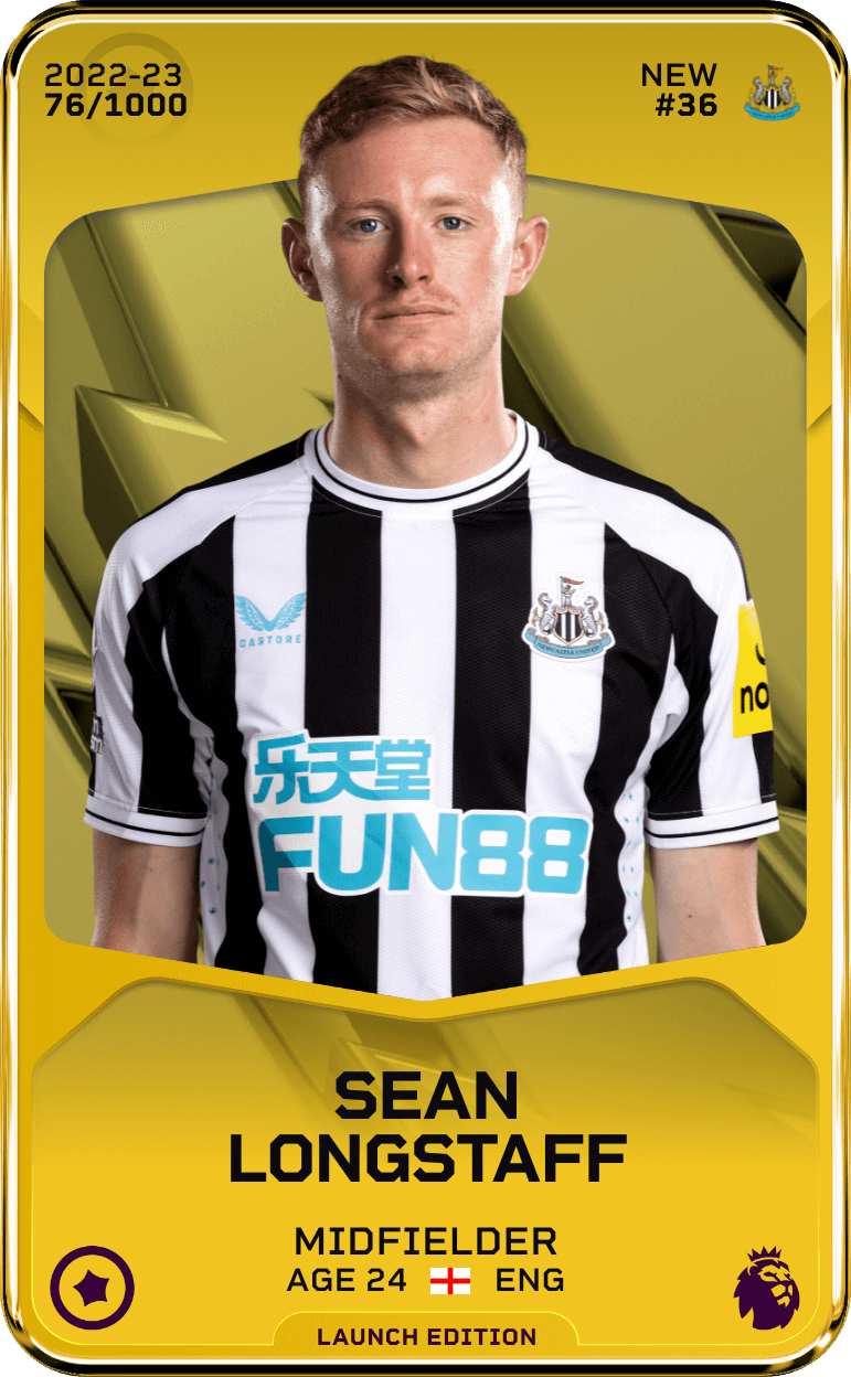 Sean Longstaff 2022-23 • Limited 76/1000