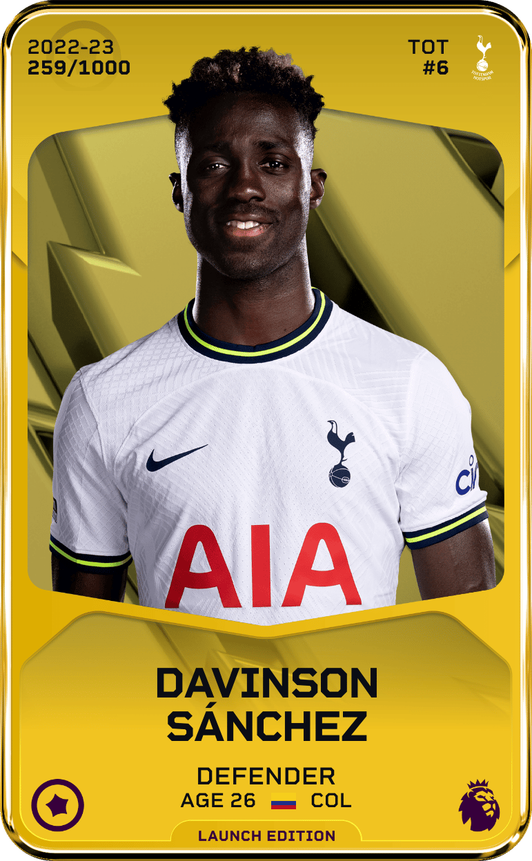 Davinson Sánchez 2022-23 • Limited 259/1000