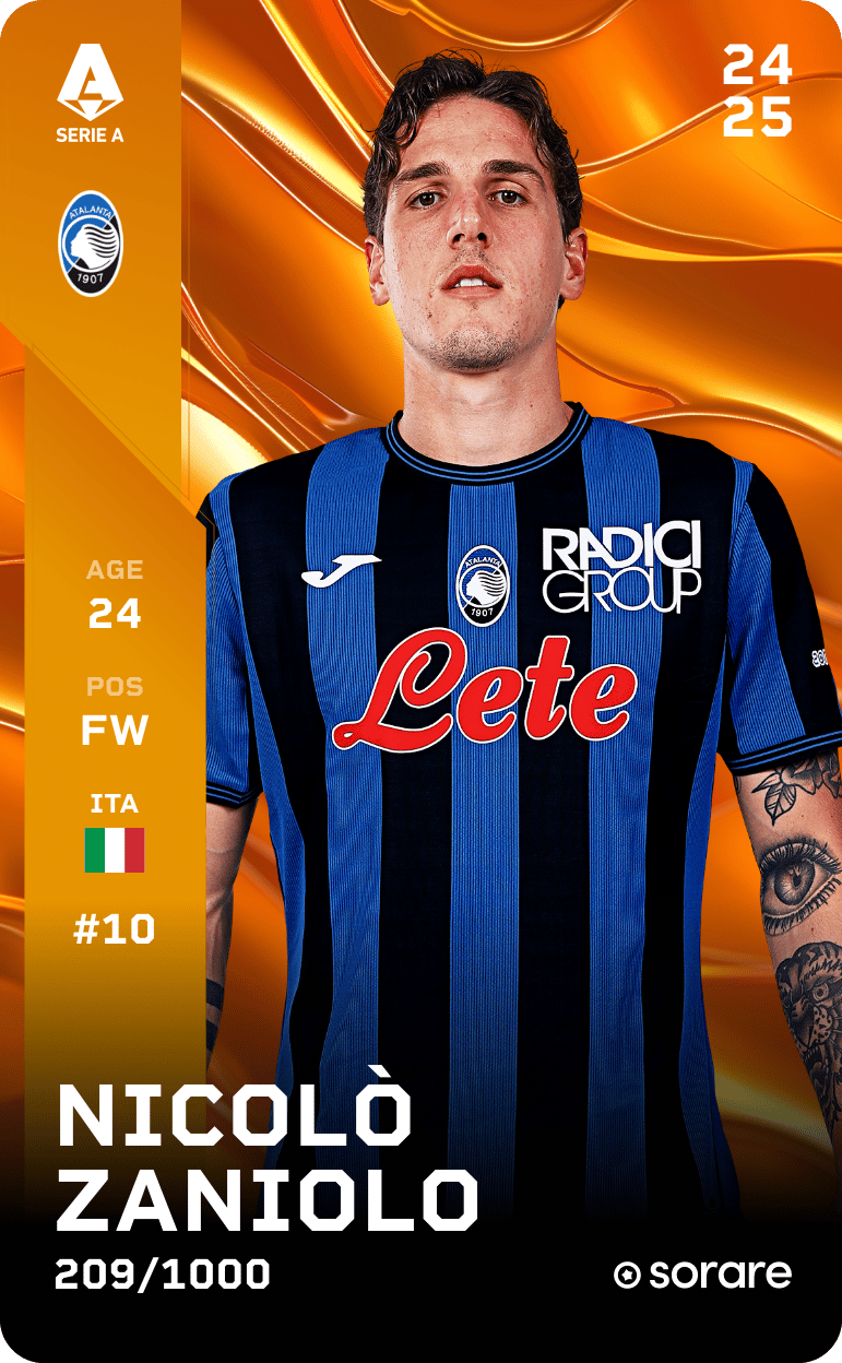 Nicolò Zaniolo 2024-25 • Limited 209/1000