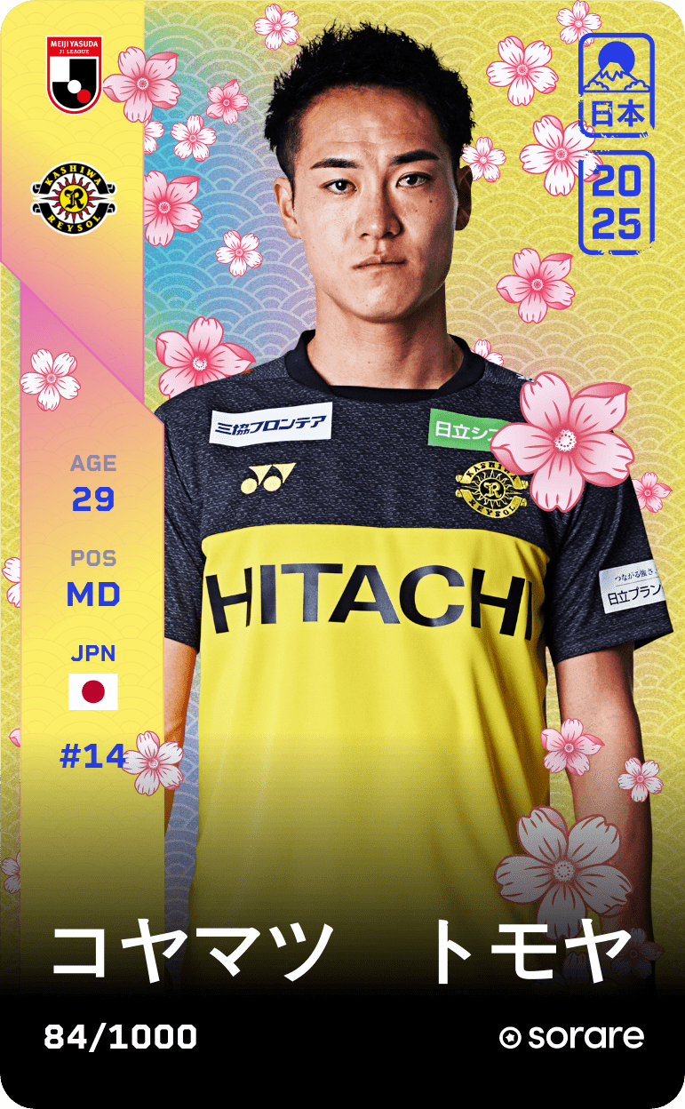 TOMOYA KOYAMATSU 2025-26 • Limited 84/1000