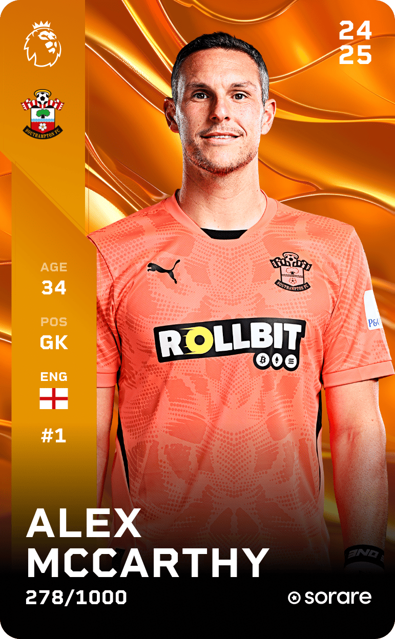 Alex McCarthy 2024-25 • Limited 278/1000