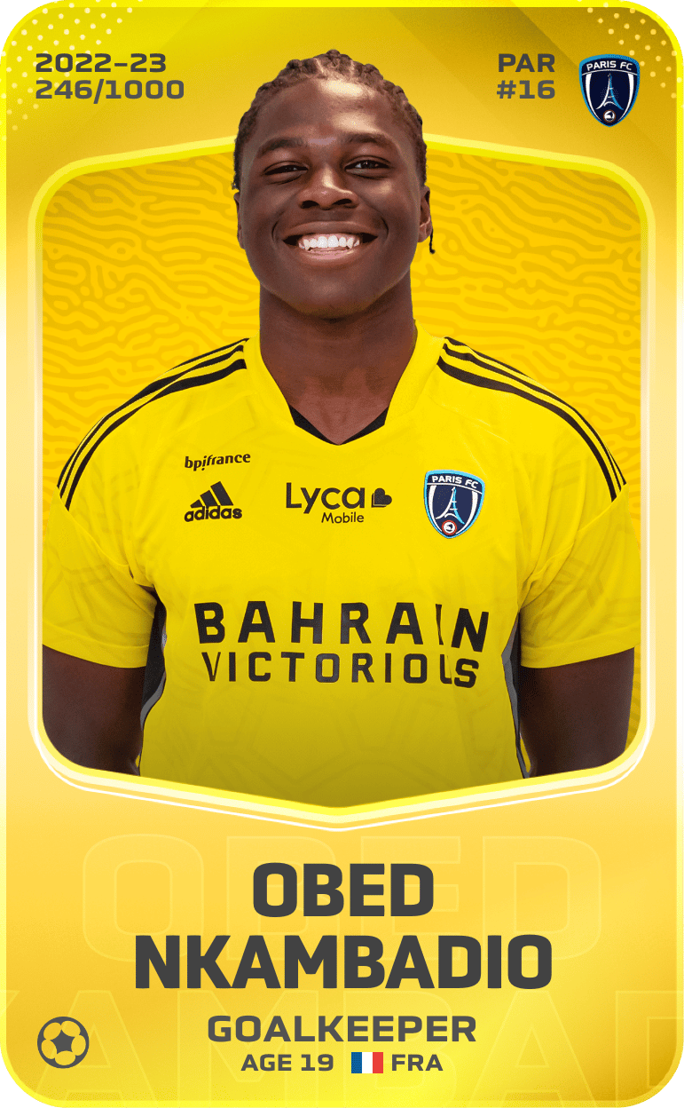 Obed Nkambadio 2022-23 • Limited 246/1000
