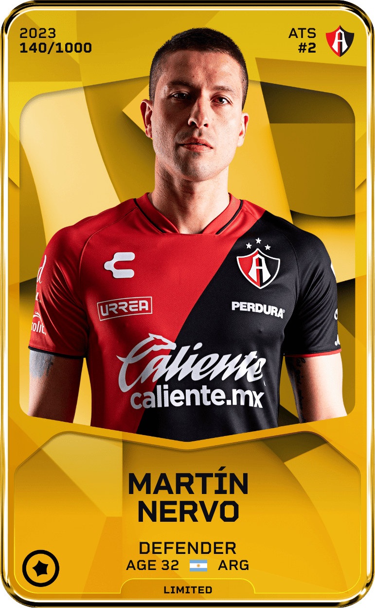 Martín Nervo 2023-24 • Limited 140/1000