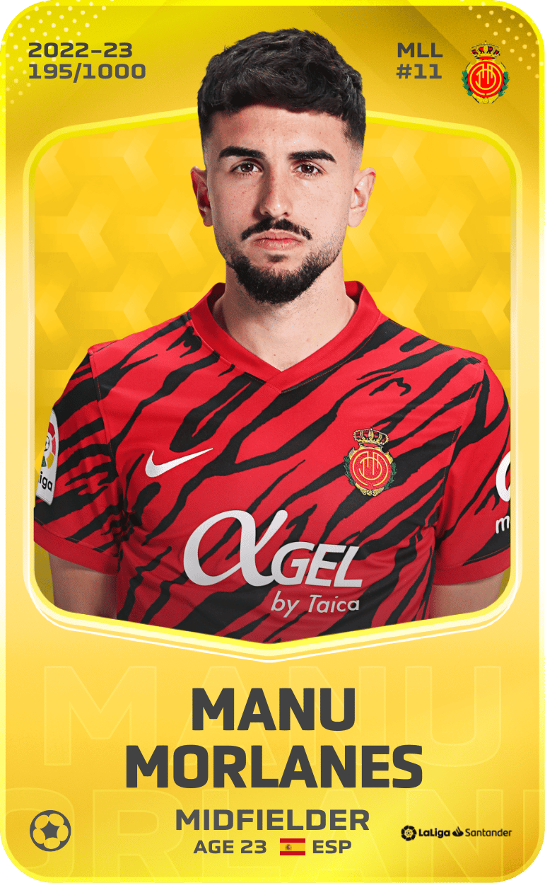 Manu Morlanes 2022-23 • Limited 195/1000