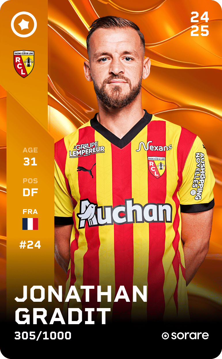 Jonathan Gradit 2024-25 • Limited 305/1000