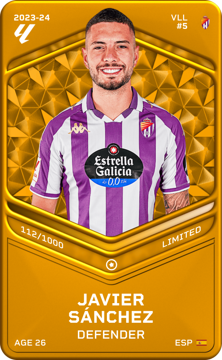 Javier Sánchez 2023-24 • Limited 112/1000