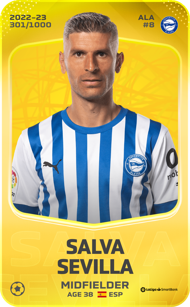 Sorare - Sorare Official - Salva Sevilla 2022-23 • Limited 301/1000 - NFT # 3056892203434593305336479389917268620018310906138784513434588888946958303809