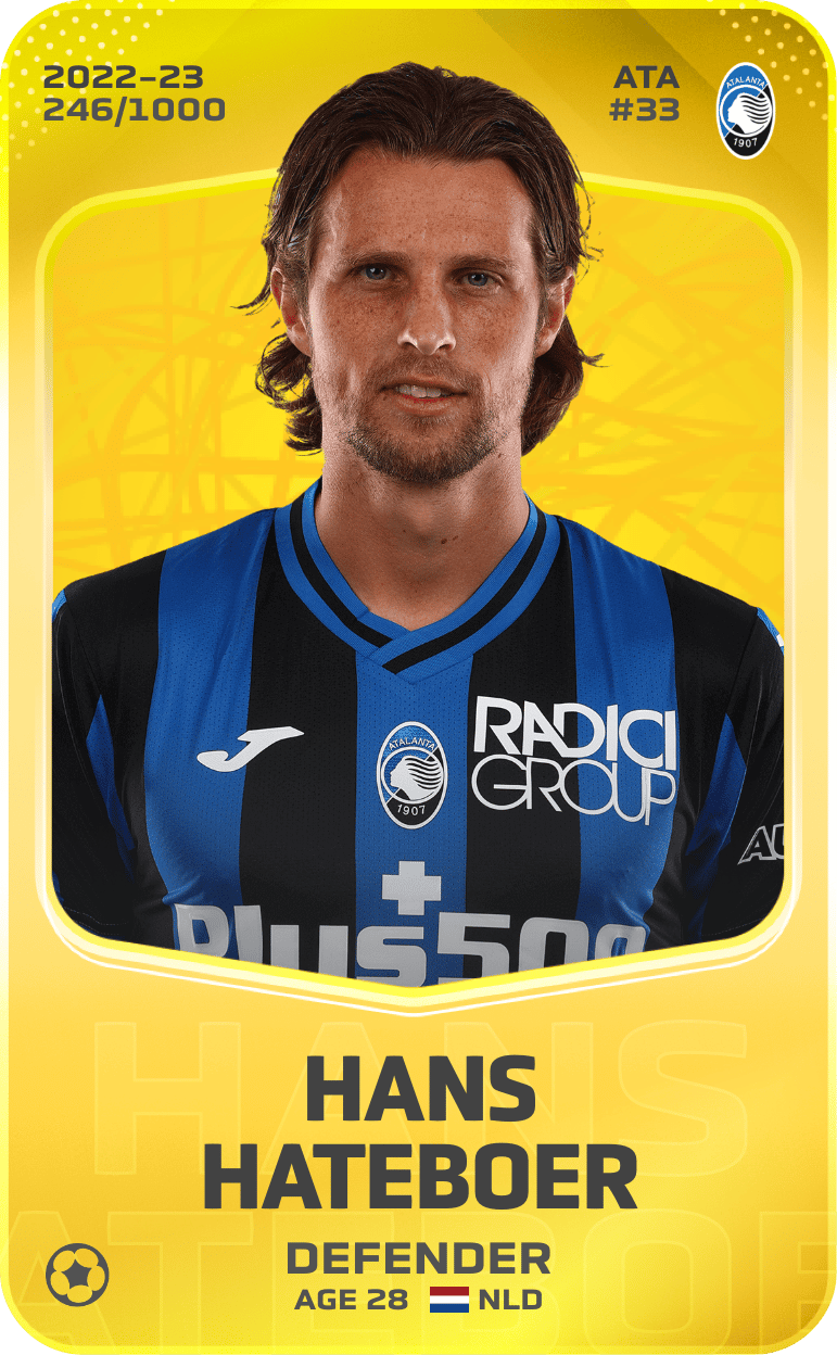 Hans Hateboer 2022-23 • Limited 246/1000