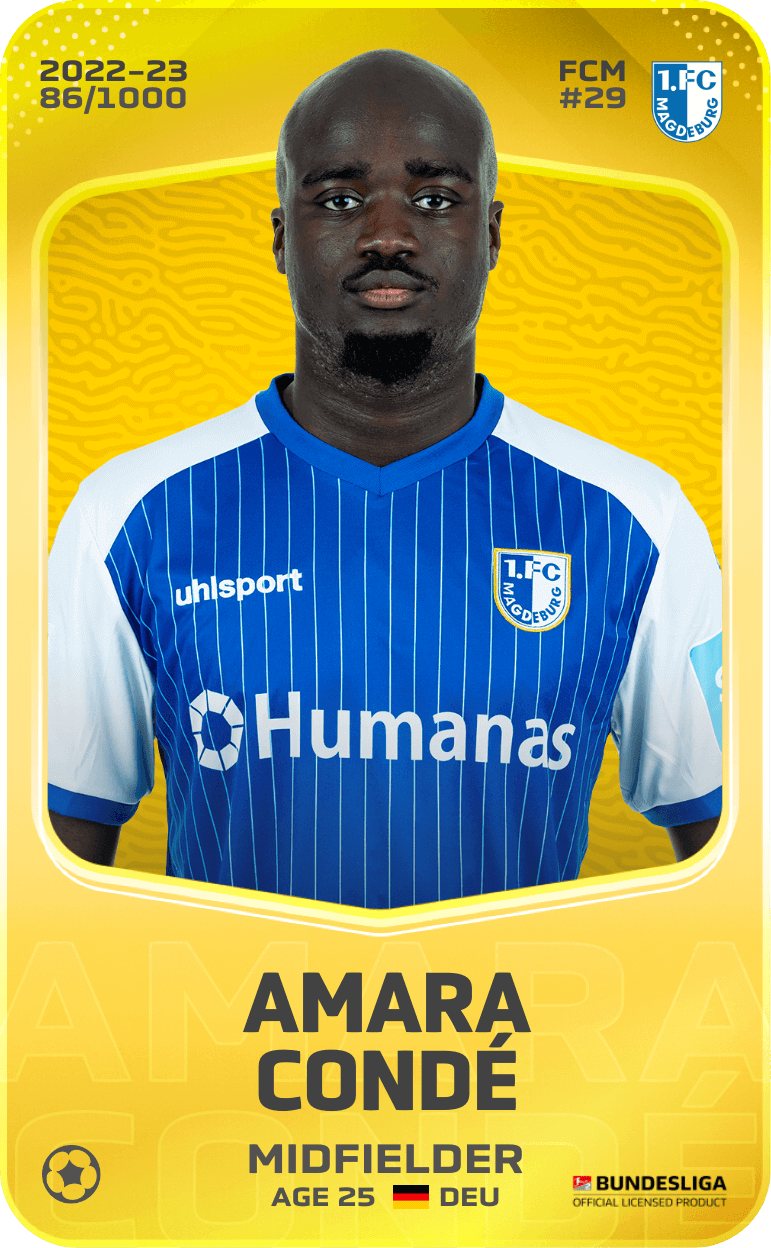 Amara Condé 2022-23 • Limited 86/1000