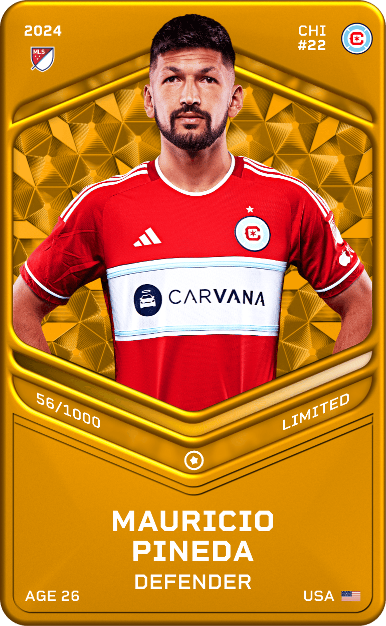 Mauricio Pineda 2024-25 • Limited 56/1000