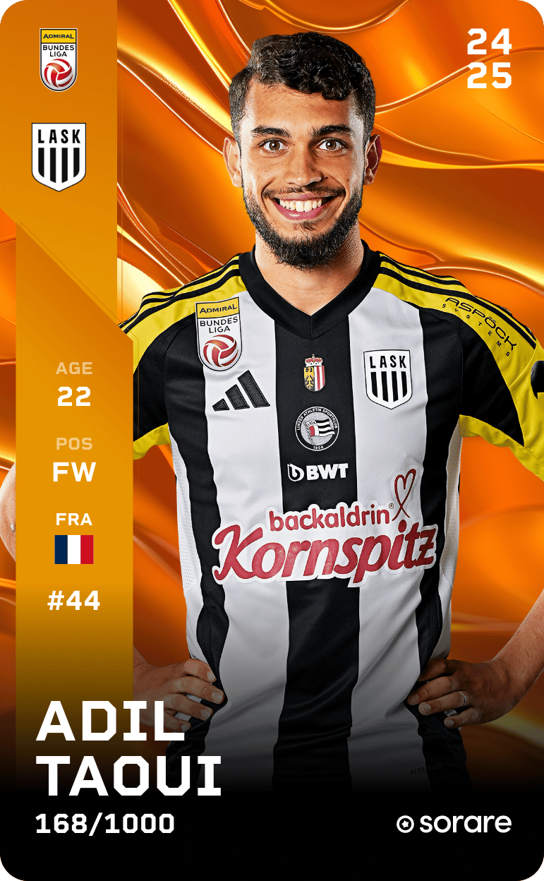Adil Taoui 2024-25 • Limited 168/1000