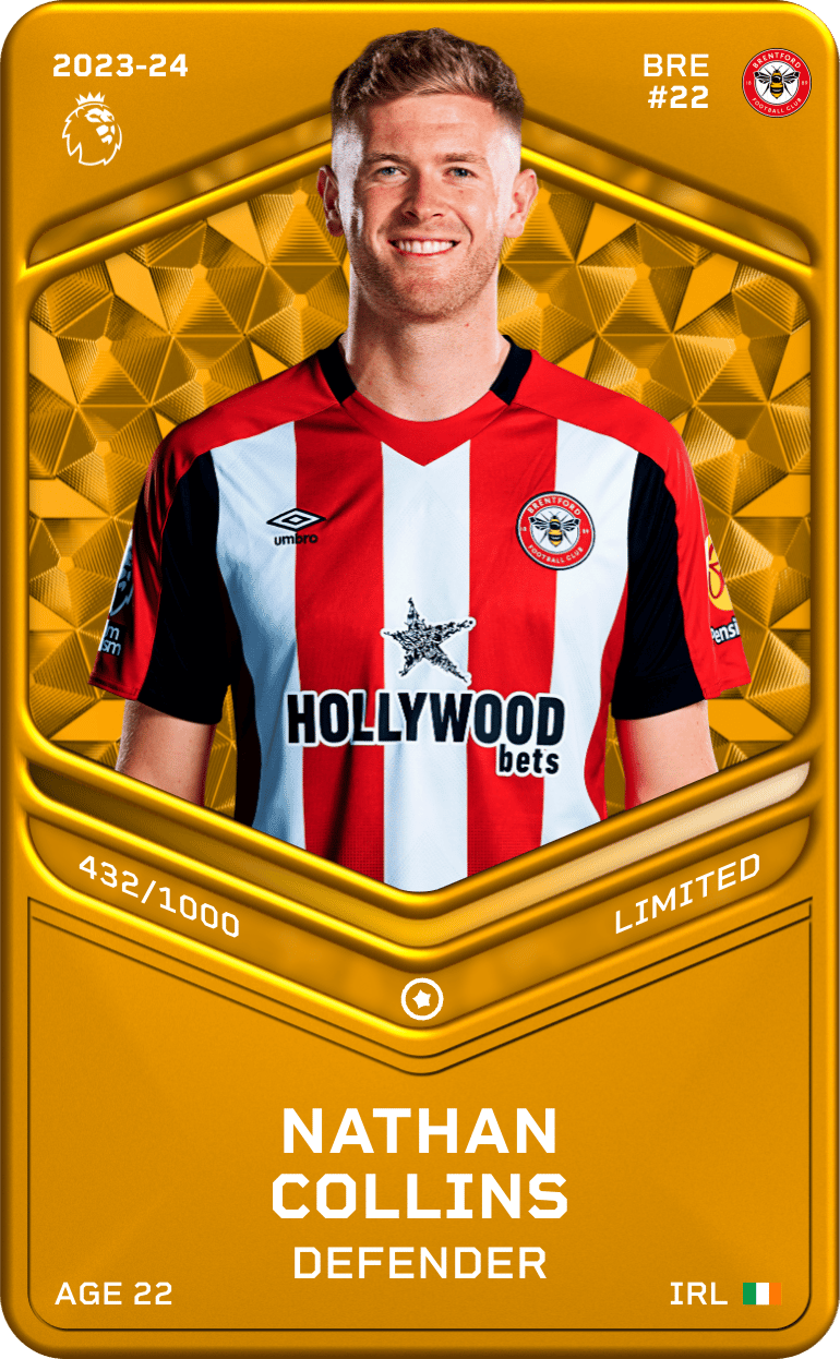 Nathan Collins 2023-24 • Limited 432/1000