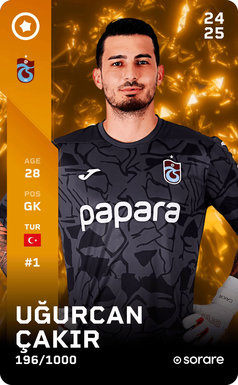 Uğurcan Çakır 2024-25 • Limited 196/1000
