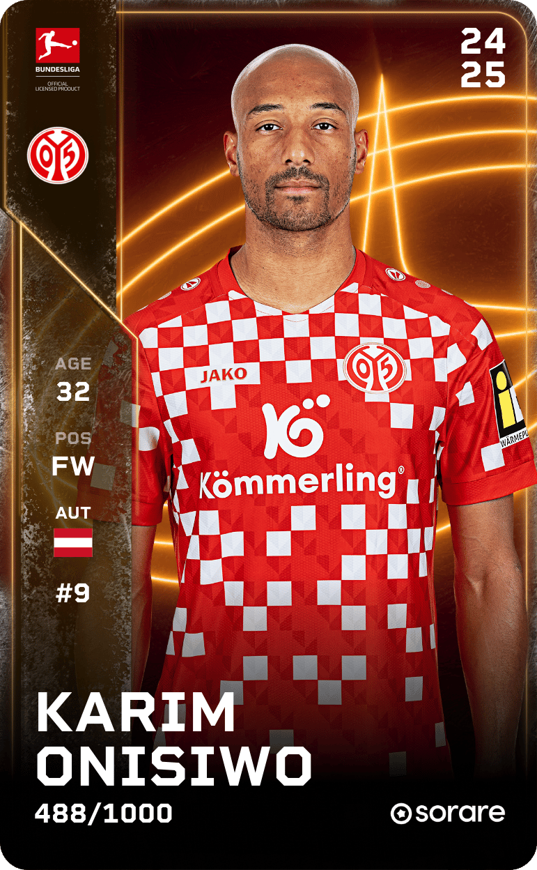 Karim Onisiwo 2024-25 • Limited 488/1000