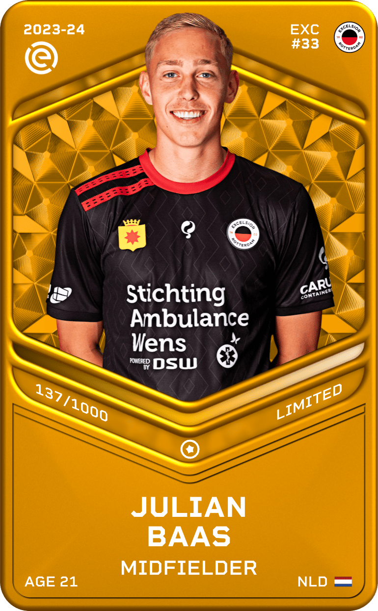 Julian Baas 2023-24 • Limited 137/1000
