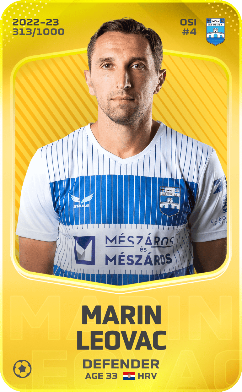 Marin Leovac 2022-23 • Limited 313/1000