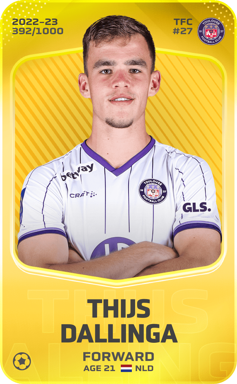Thijs Dallinga 2022-23 • Limited 392/1000